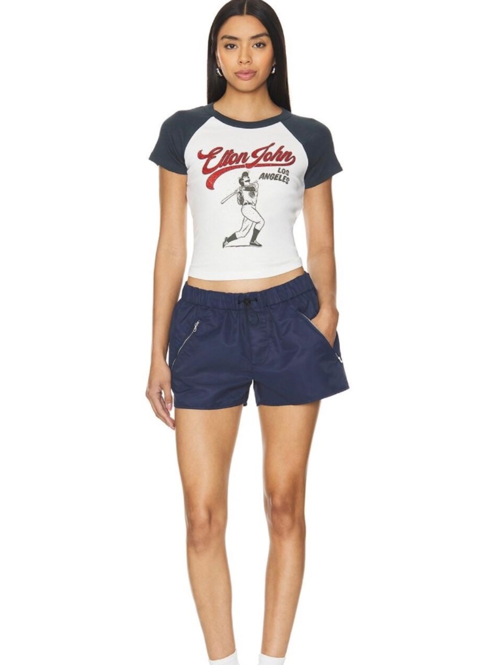 Daydreamer Elton John Home Run Raglan Tee